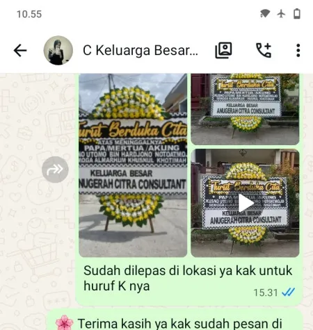 Pengiriman Papan Bunga Duka Purwakarta