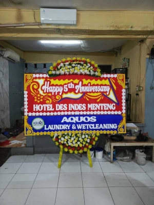Papan Bunga di Purwakarta